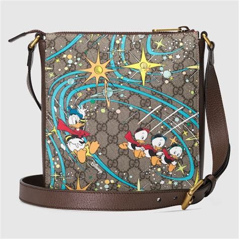 donald duck gucci backpack|Gucci Donald Duck messenger bag.